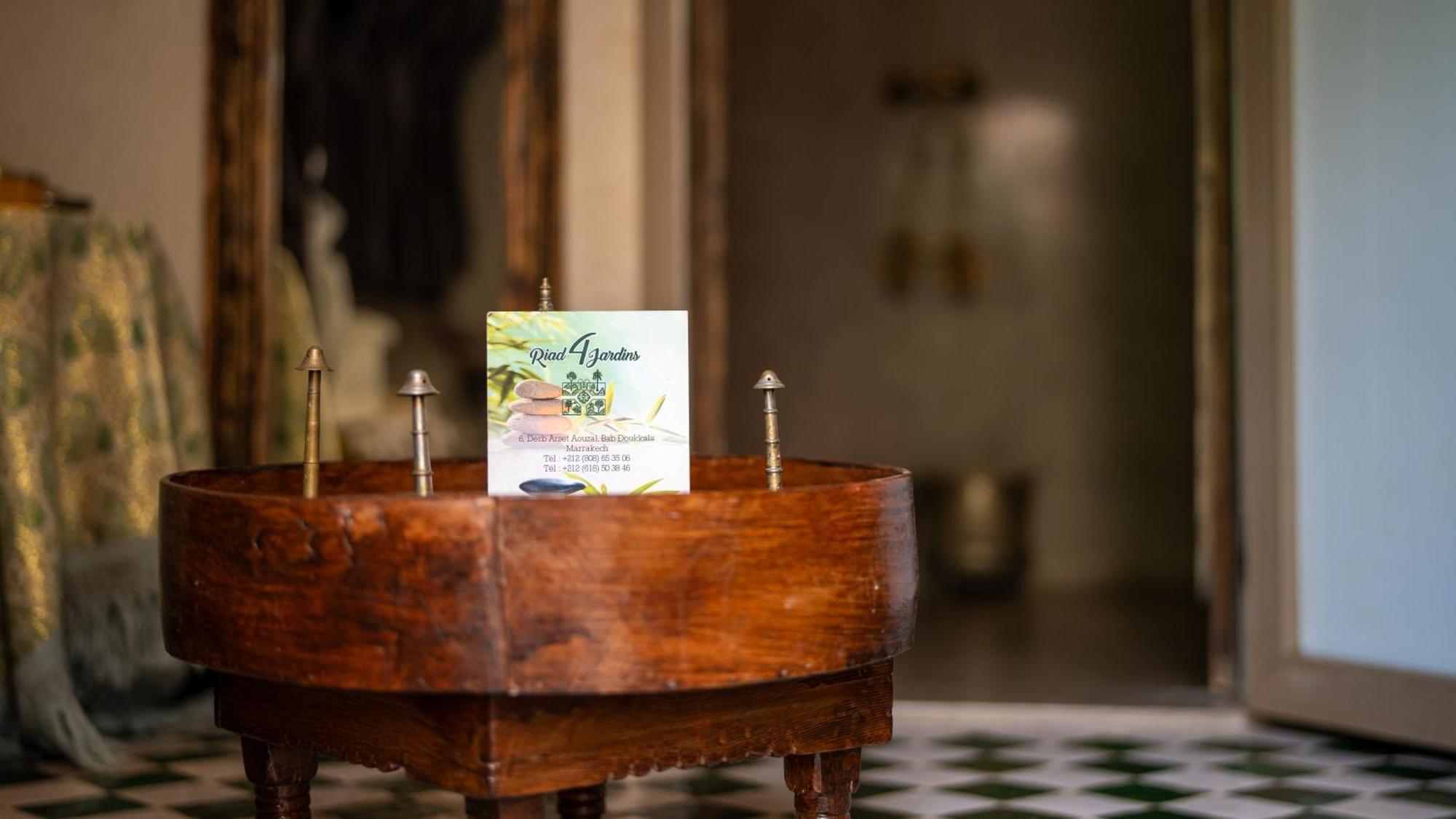 Riad 4 Jardins & Spa Marakeş Dış mekan fotoğraf